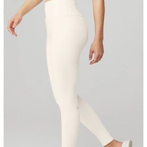 White Alo High-Wasit Airbrush Legging